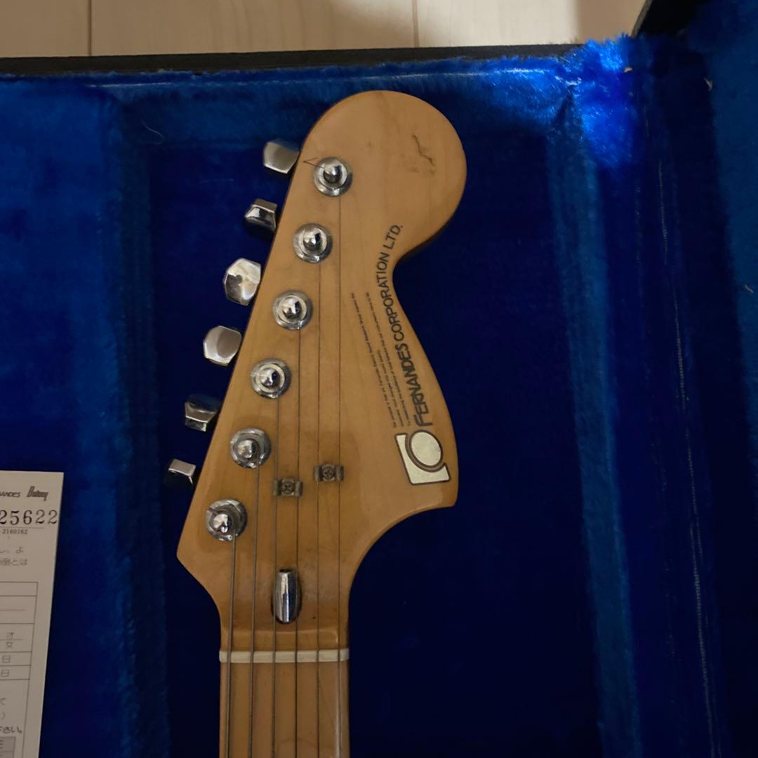 フェルナンデス　Stratocaster タイプサンバースト1977年製改造有り