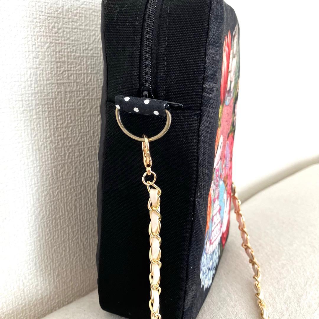 プーチン　ジョリーフルール　コラージュコラージュ　合皮トートバッグ