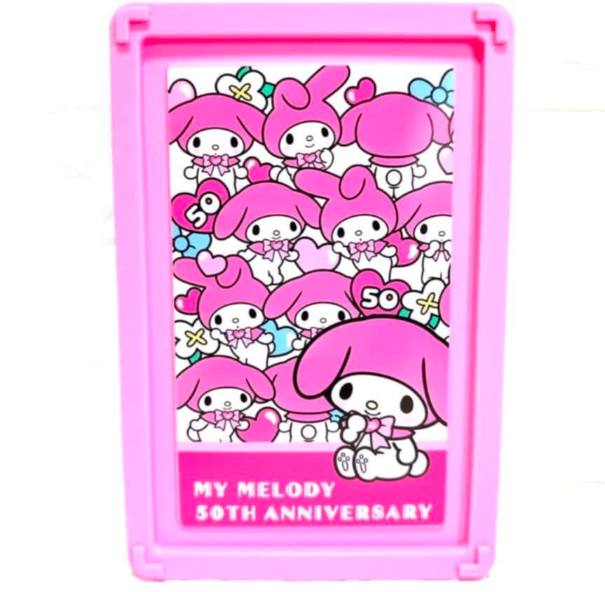 【美品】サンリオ マイメロディ クロミ コンテナボックス 収納ケース お菓子入り