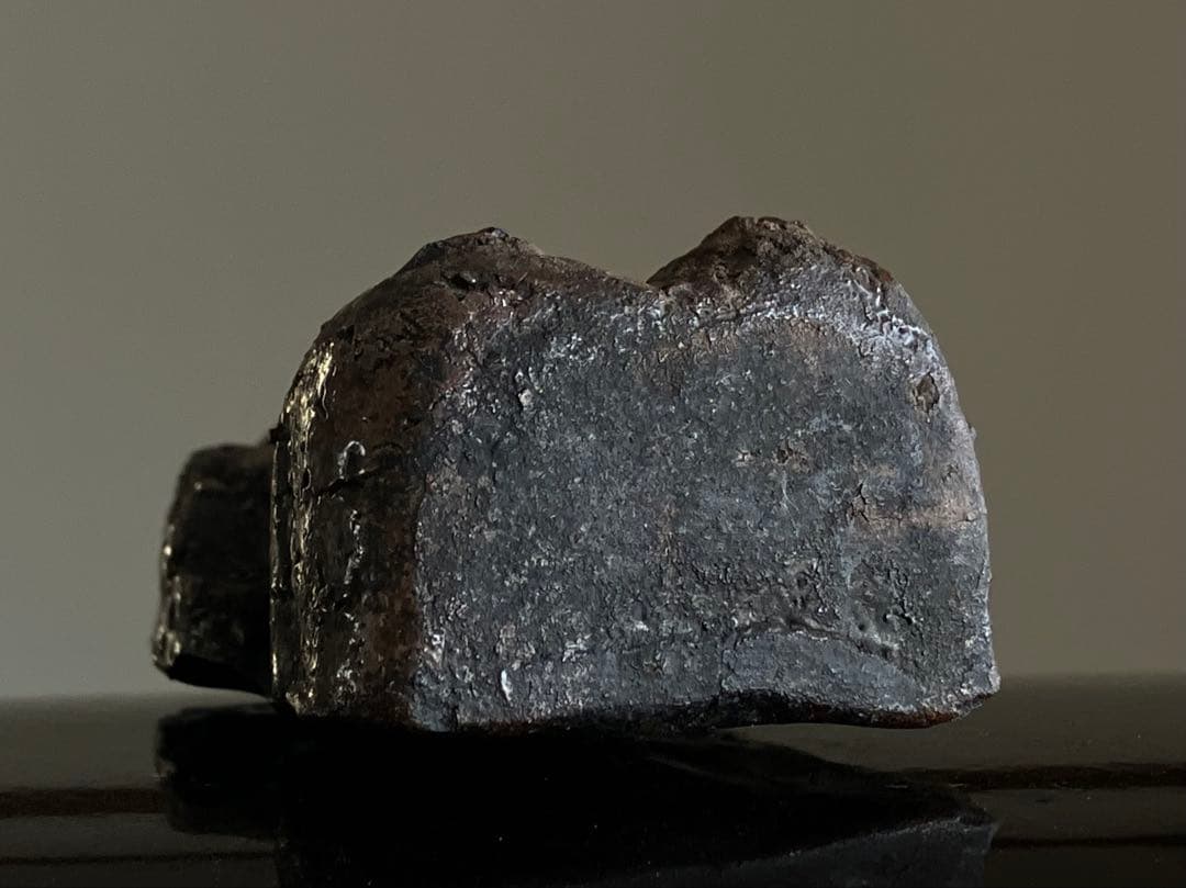 【何故の美 窯変大黒天 自然釉土人形 約7㎝ 幕末明治頃】珍品民間信仰郷土玩具