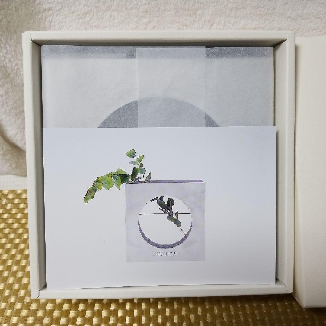 マリナリナルディ　ノベルティ「一輪挿し　フラワースタンド　シルバーインテリア」