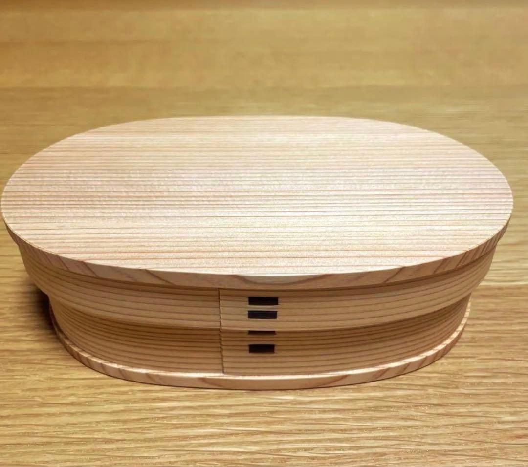 大館工芸社 曲げわっぱ 小判弁当 小