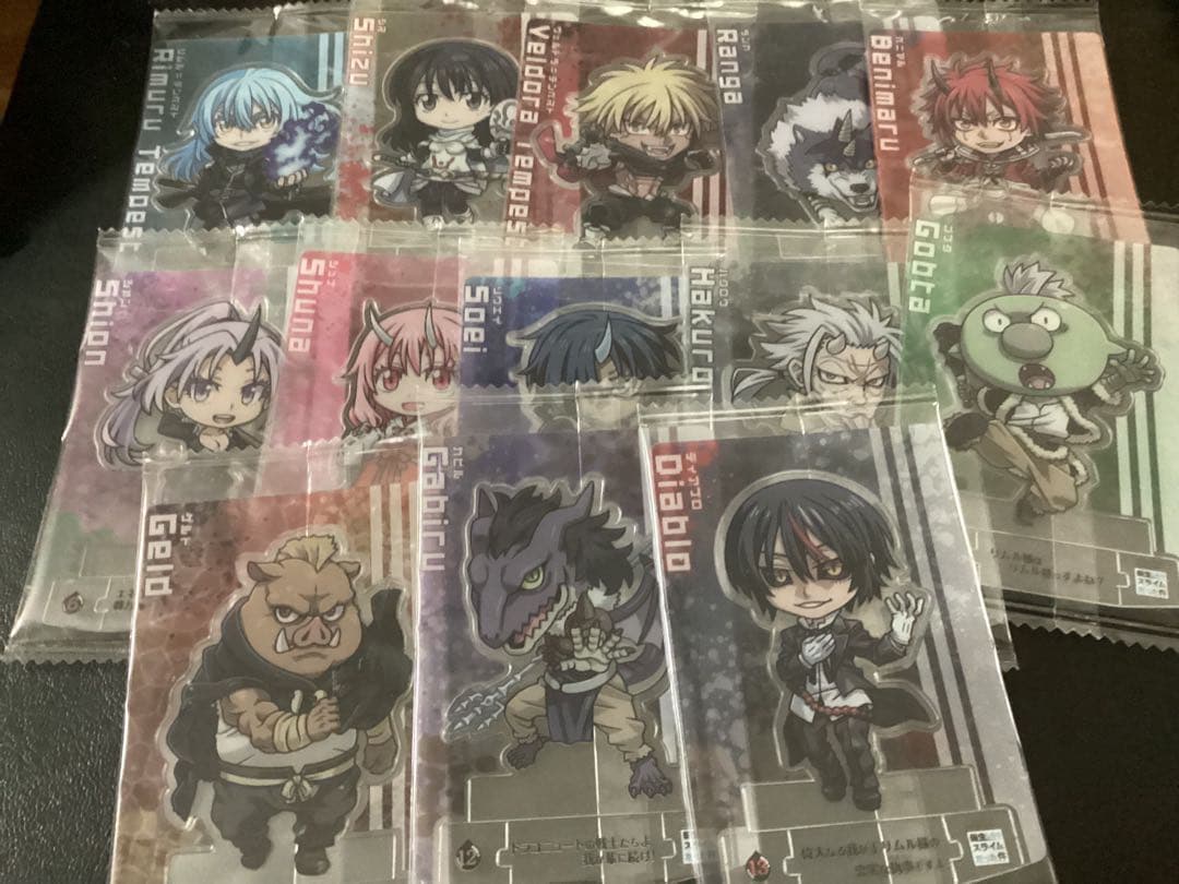 転生したらスライムだった件　スタンドアート プラカード　全２５種フルコンプセット