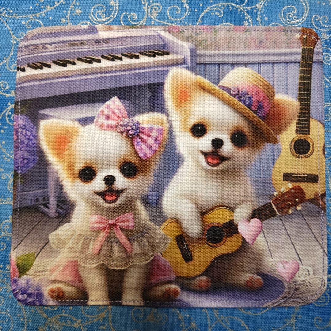 ななちゃん　ハンカチ　ワンコさん柄　18枚