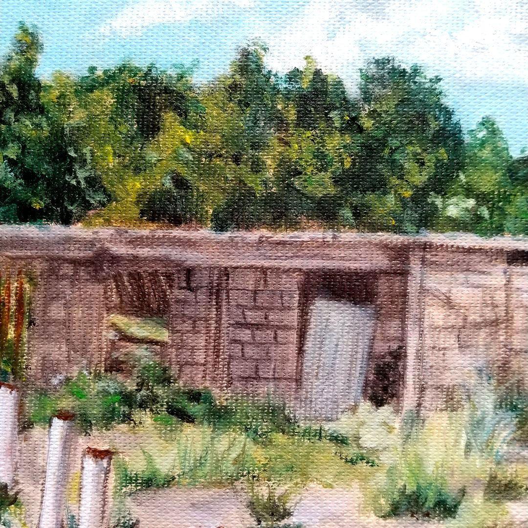 沖縄の風景#4 油彩画 2号