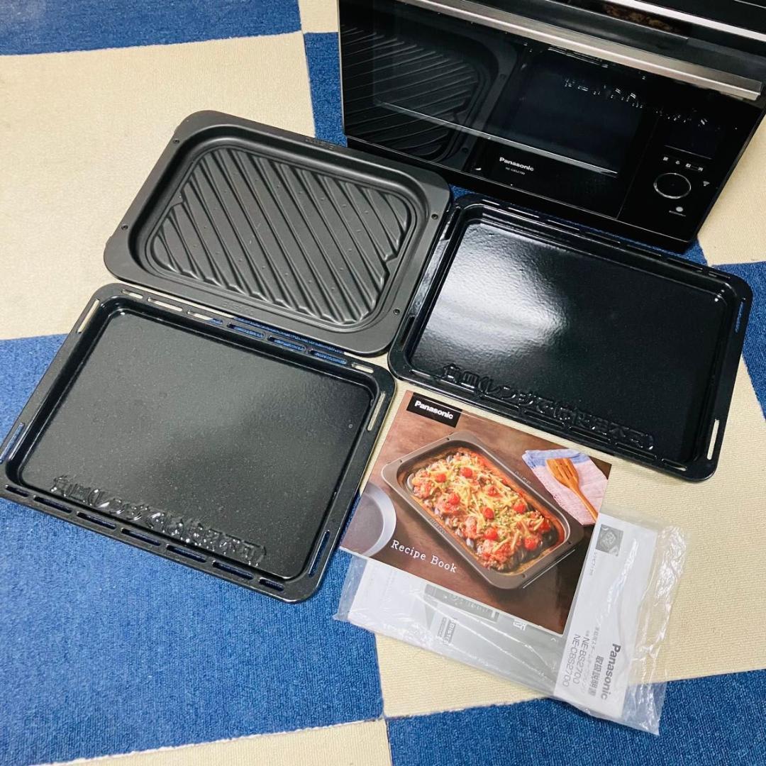【美品】Panasonic スチームオーブンレンジ NE-CBS2700-K
