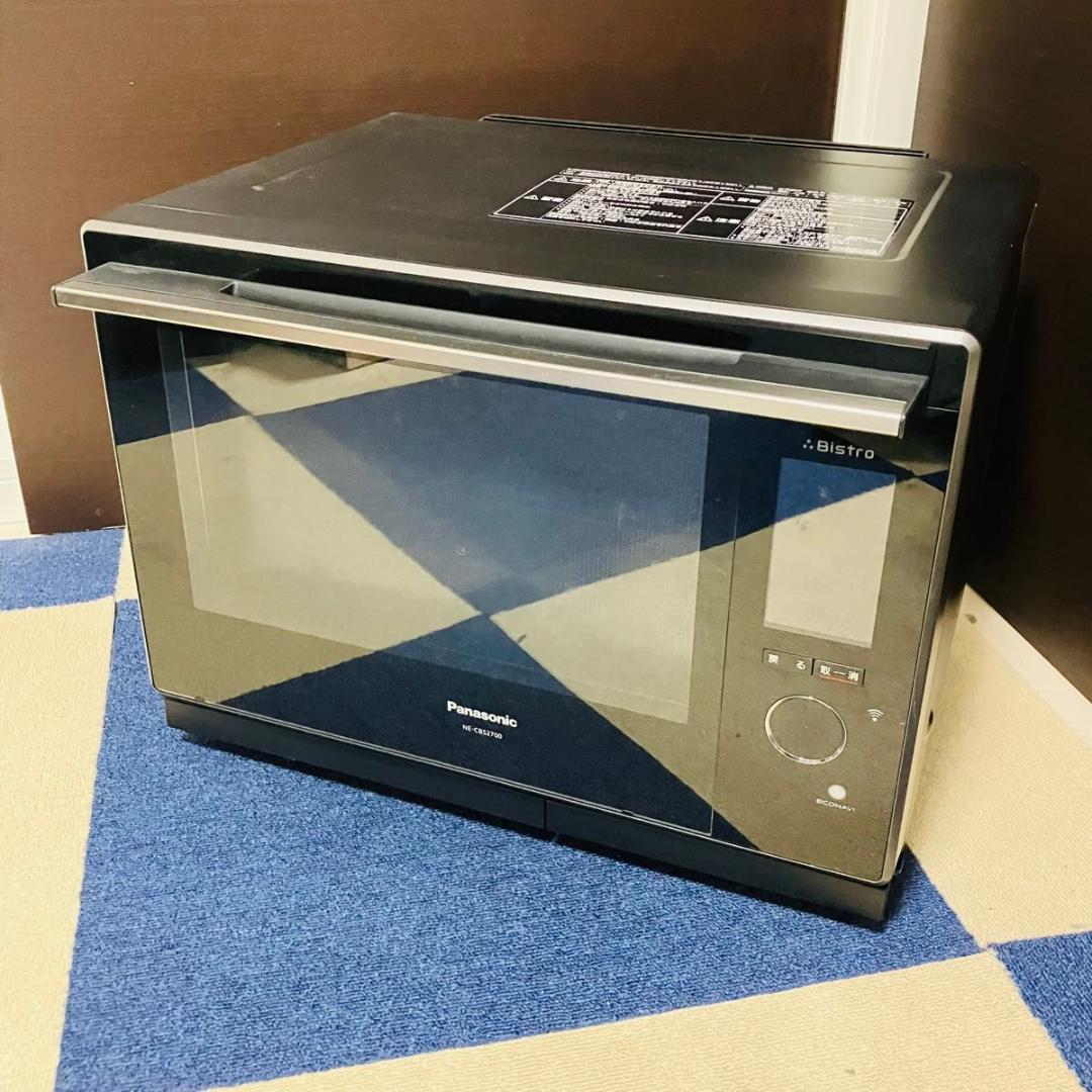 【美品】Panasonic スチームオーブンレンジ NE-CBS2700-K