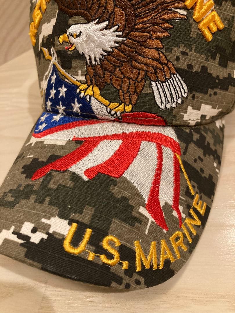 RETIRED MARINA U.S. MARINE 迷彩キャップ