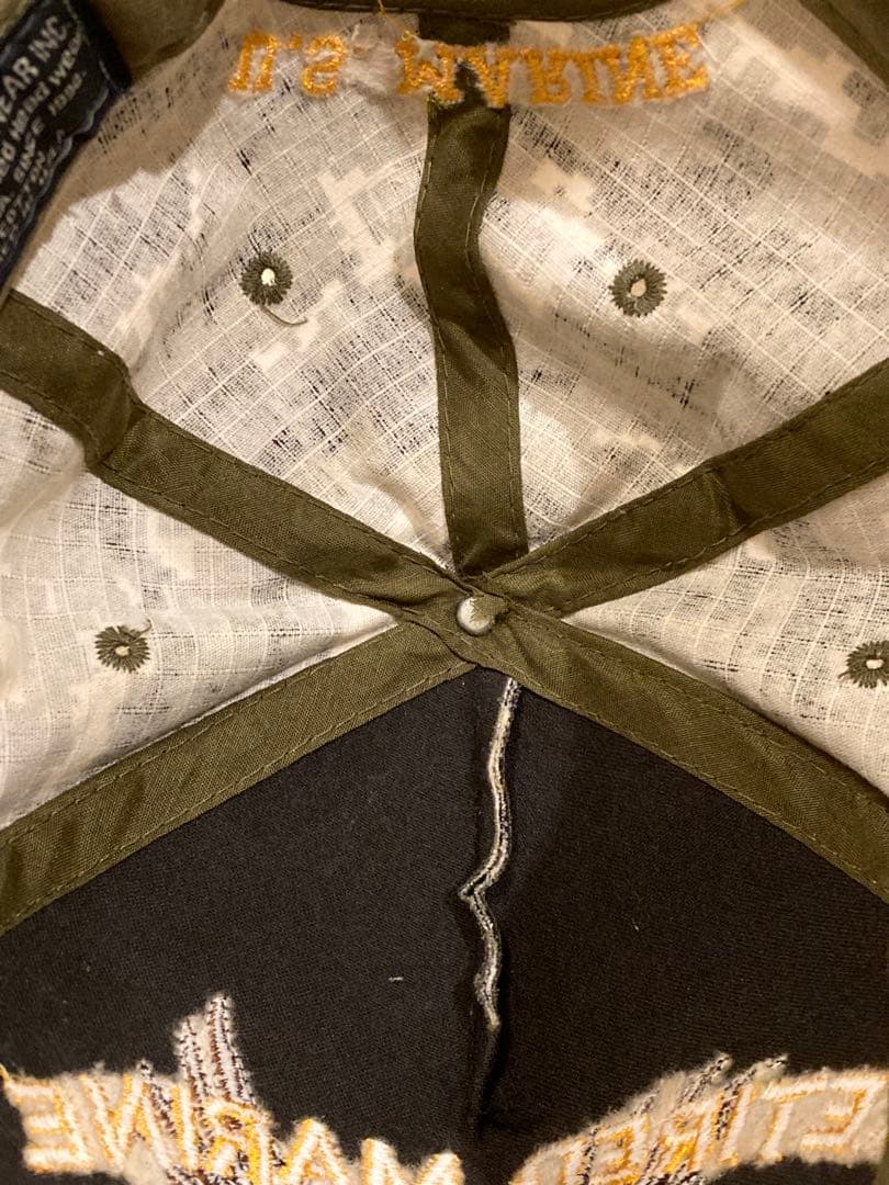 RETIRED MARINA U.S. MARINE 迷彩キャップ