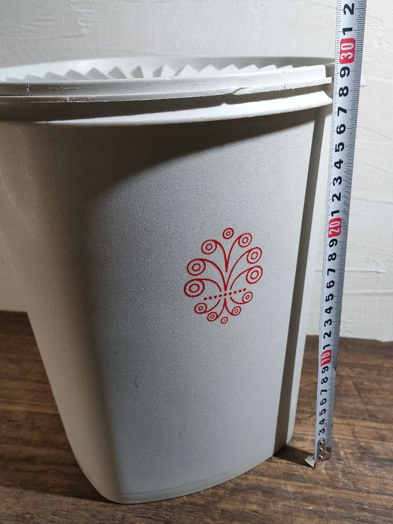 オールドタッパーウェア マキシクイーン デコレーター ホワイト