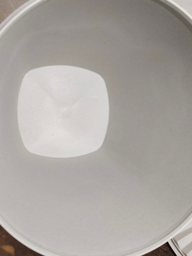 オールドタッパーウェア マキシクイーン デコレーター ホワイト