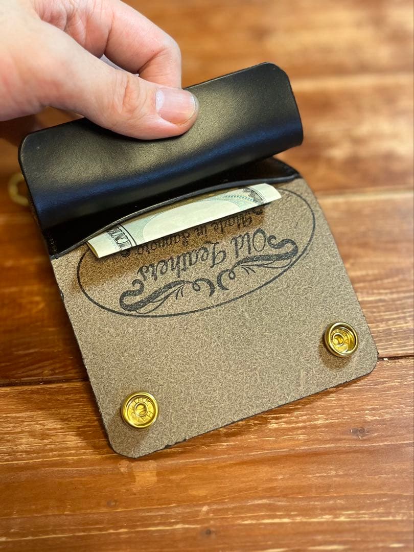 【年始セール】ミニトラッカーウォレット クロムエクセル クロコダイル