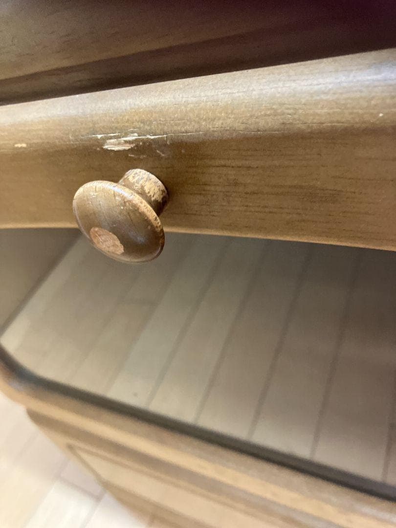 カリモク家具　コーナーテレビ台