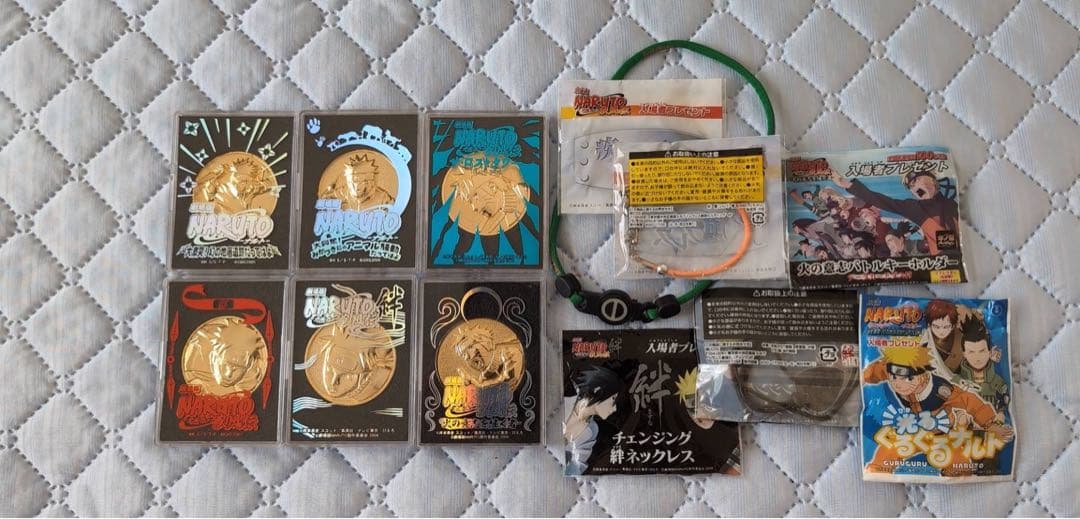NARUTO ナルト グッズセット 綱手之首飾 はちがね額当て 非売品