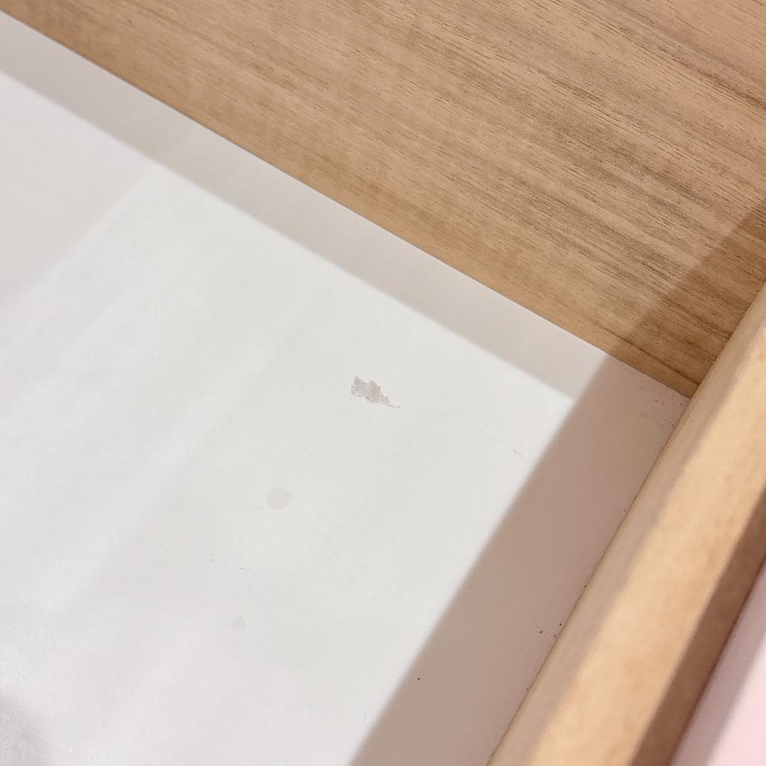 【海雪】4段チェスト ピンク 姫系