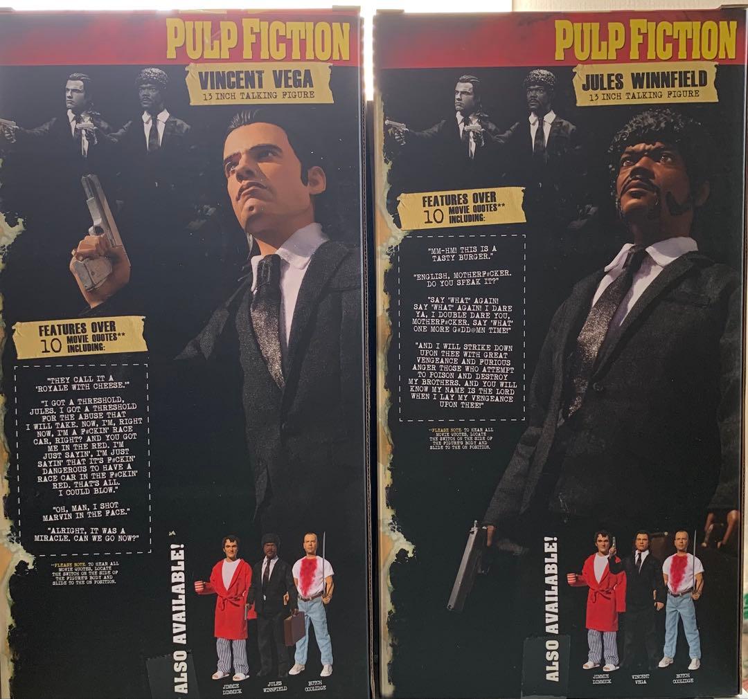 【2体セット】映画『パルプフィクション』トーキングフィギュア