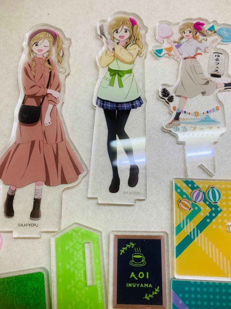 犬山あおい ゆるキャン　ゆるフェス　アクリルスタンド　限定　祭り