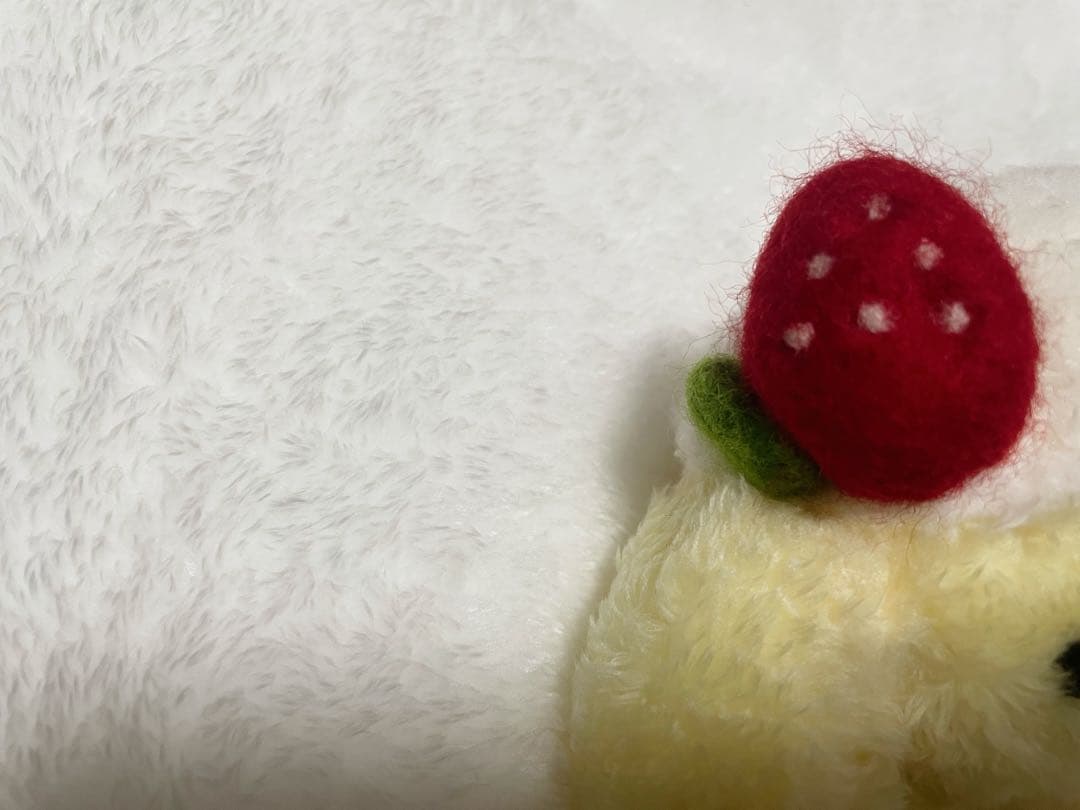 うさショートケーキちゃん ハンドメイド ぬいぐるみ