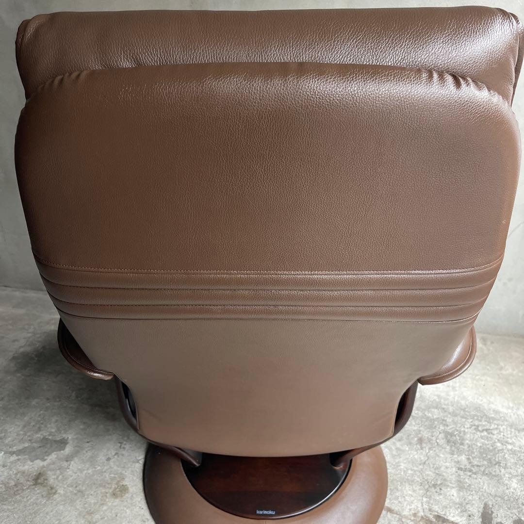 極美品　karimoku カリモク 回転リクライニングソファ