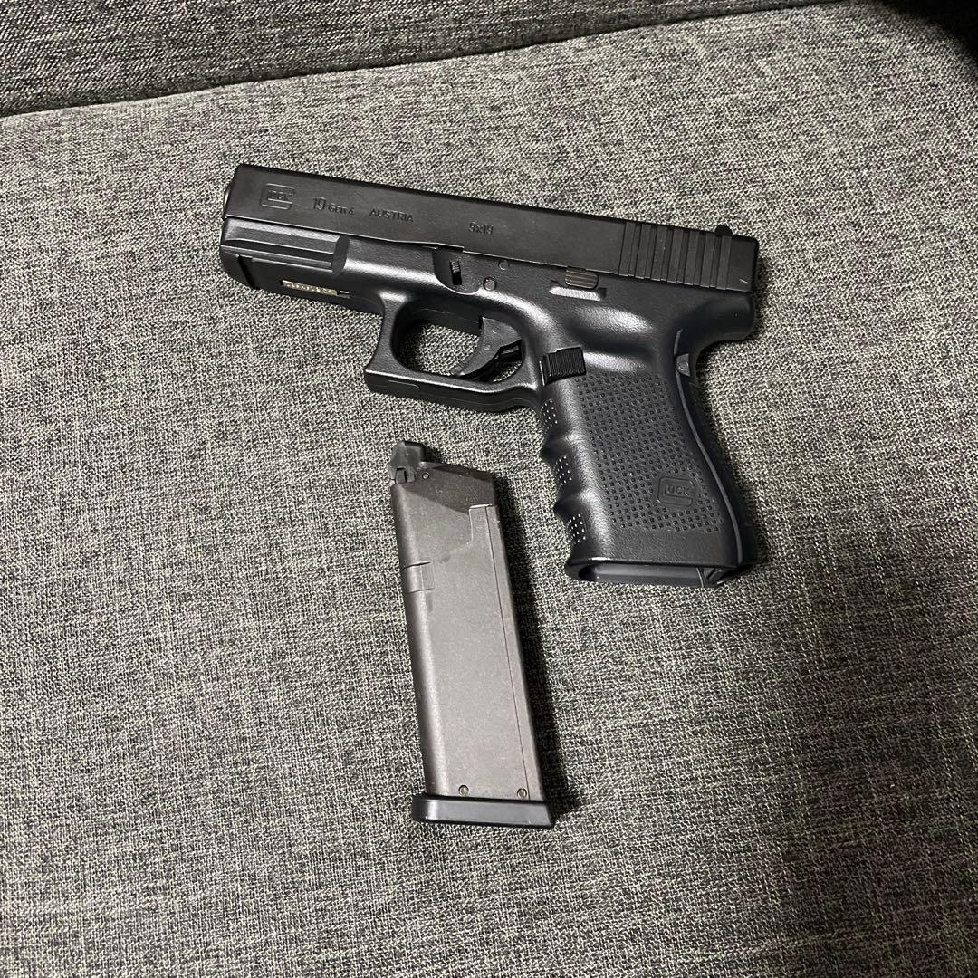 Glock 19ガスガン ブラック