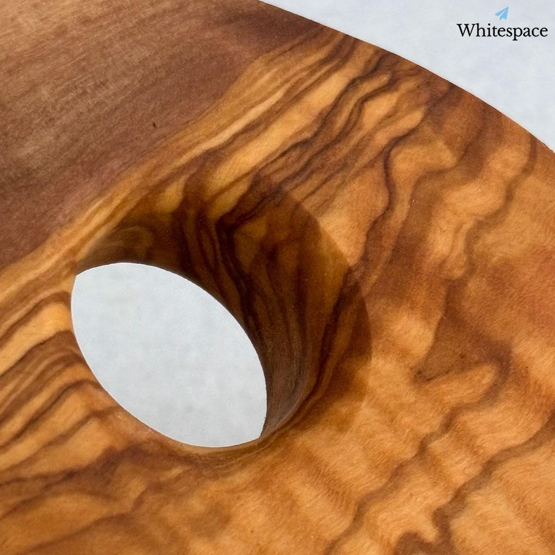 自然の涙 オリーブウッド カッティングボード まな板 イタリア アルテレニョ 中