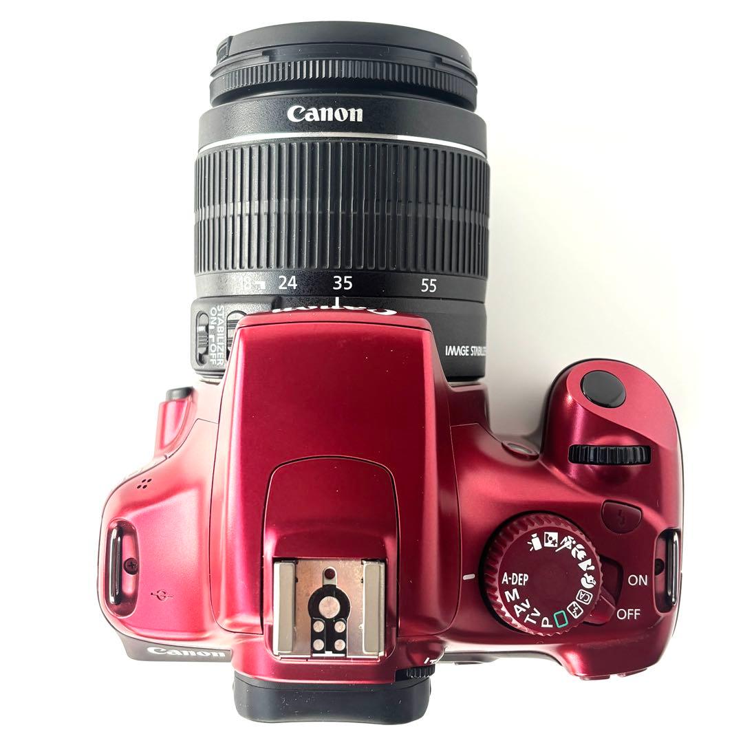 ✨すぐ使えます✨Canon EOS Kiss X50 ワインレッド 付属品セット
