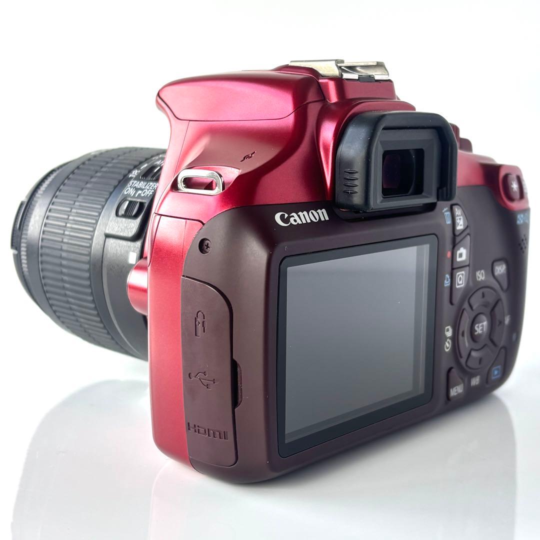 ✨すぐ使えます✨Canon EOS Kiss X50 ワインレッド 付属品セット