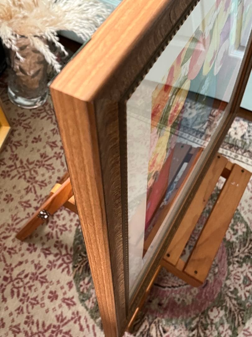 新品額版画　大きめ47✖️55 ジニー・キム　証明書、サイン、ED 20万　現行品