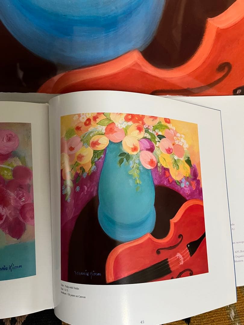 新品額版画　大きめ47✖️55 ジニー・キム　証明書、サイン、ED 20万　現行品