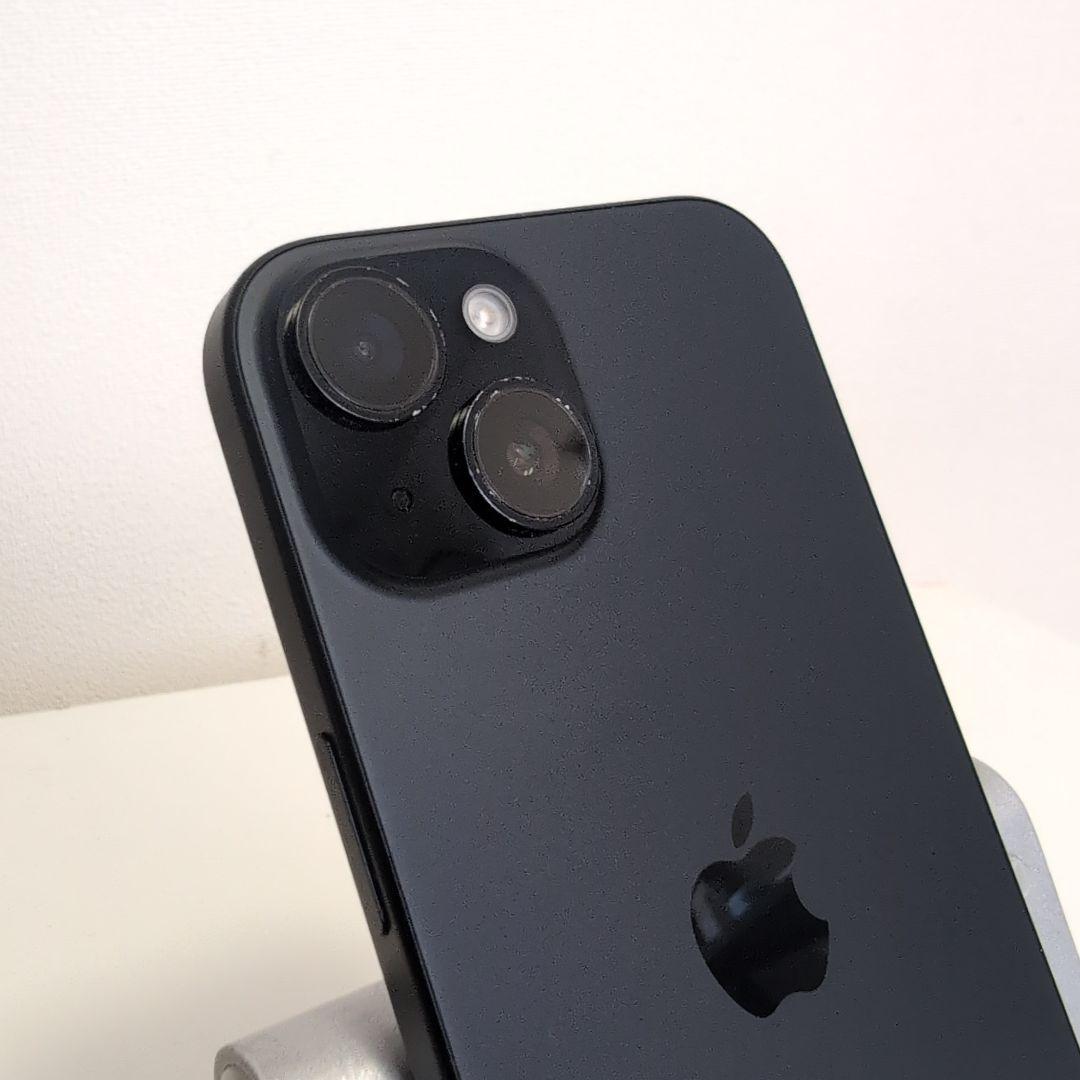 iPhone 15 やや傷有り バッテリー最大容量 91% 128GB ブラック