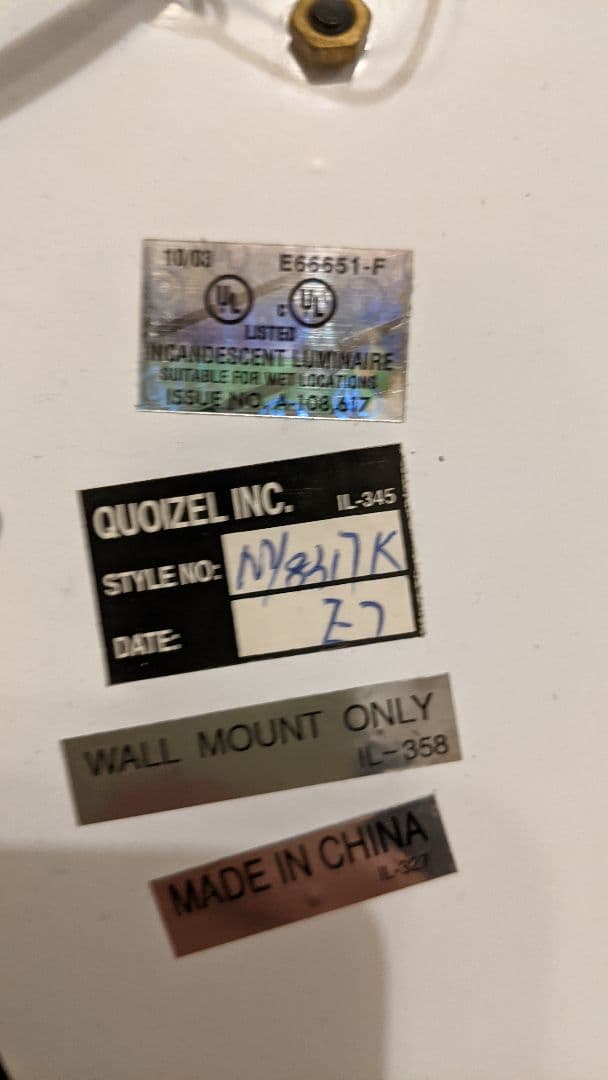 クオイゼル QUOIZEL エクステリアランプ