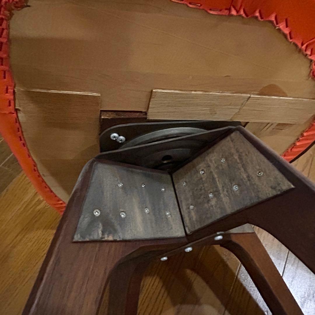 米国　チェット・ビアズリー　ミッドセンチュリー 回転椅子　ヴィンテージ　直渡し可