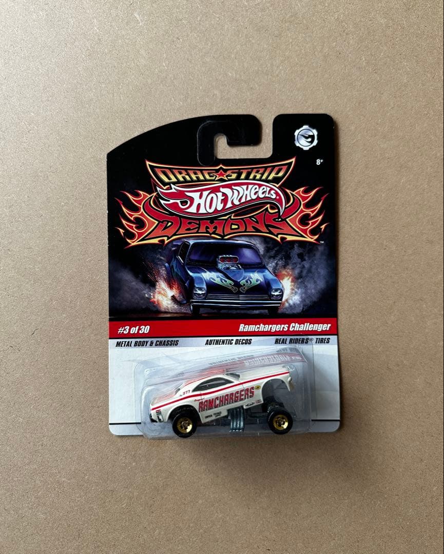 hotwheels dragstripdemons challenger 3台