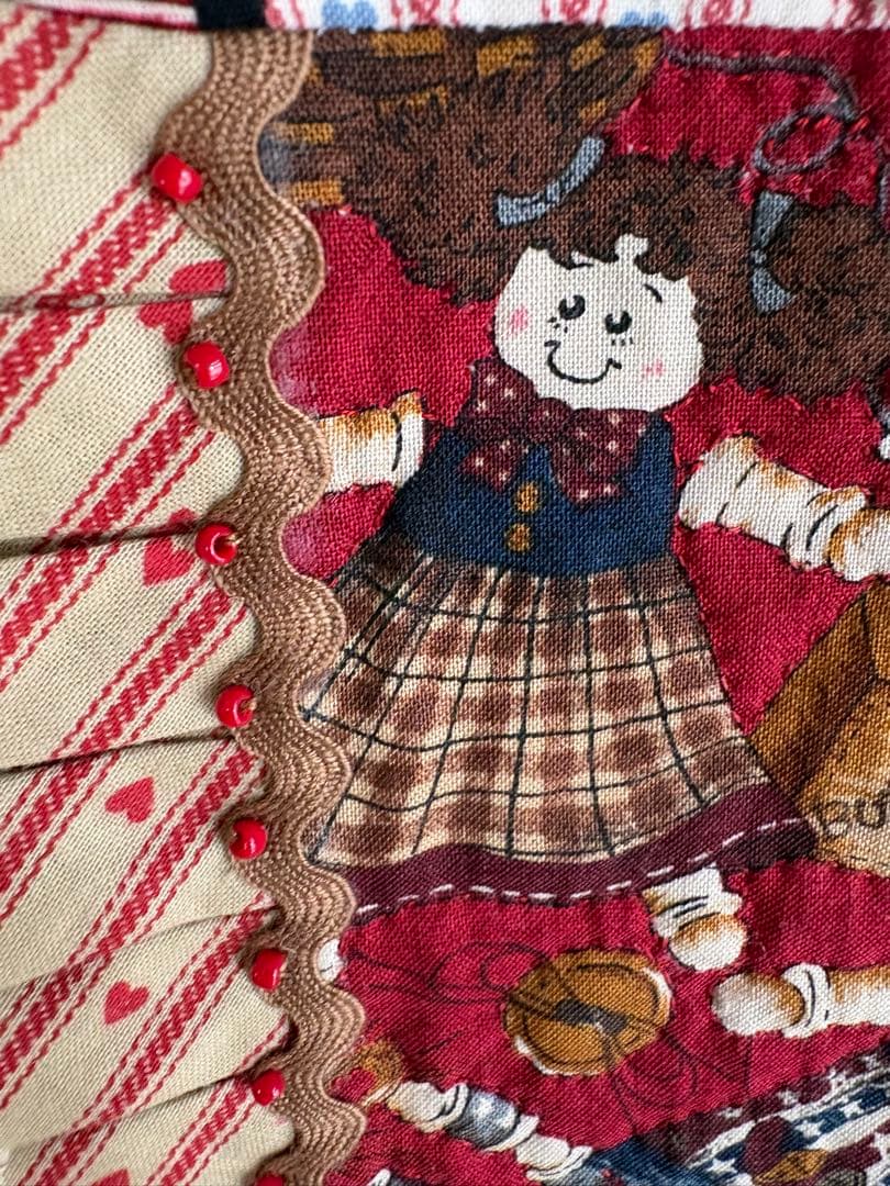 ルシアン　リトルカントリーコレクション　パッチワークBIGトートバッグ