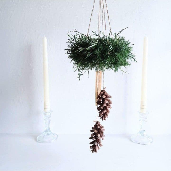 ヒロニャン様 魔女の棲む森 ドライフラワー リース オーナメント