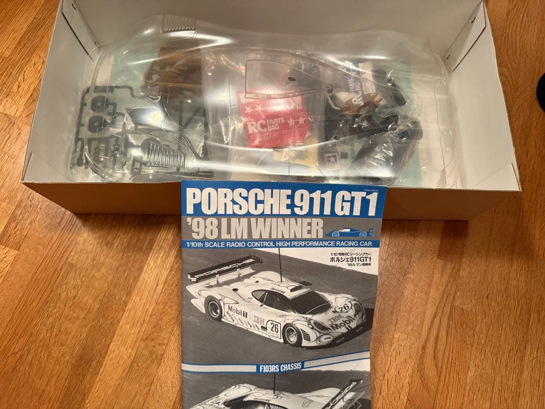 @*G様 絶版 タミヤ 1/10 ポルシェ911 GT1 '98