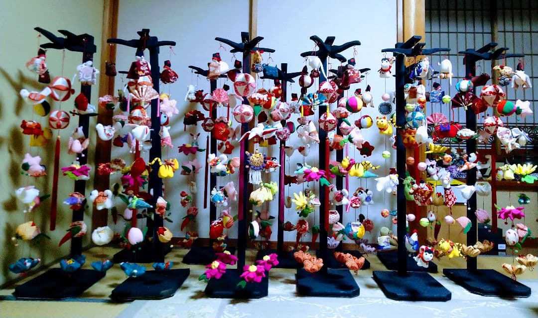 ①　つるし雛　置き型　女の子用　ハンドメイド