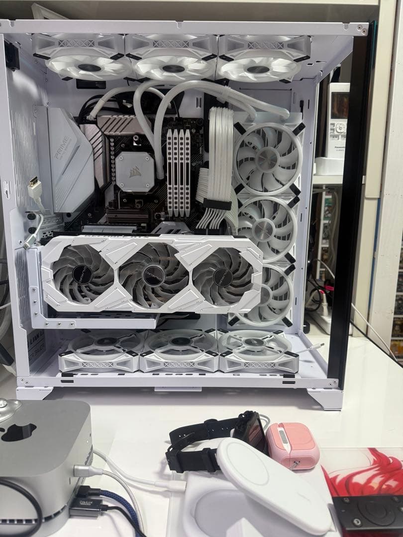 PCケース LIAN LI O11 DYNAMIC XL-W GPU縦置キット付