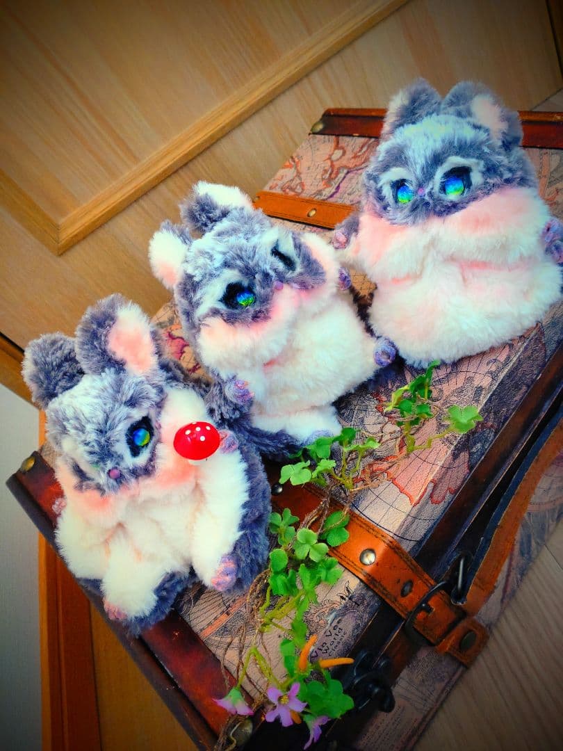 最期の一匹♦アートドール♥むっちりむちむち エゾモモンガ