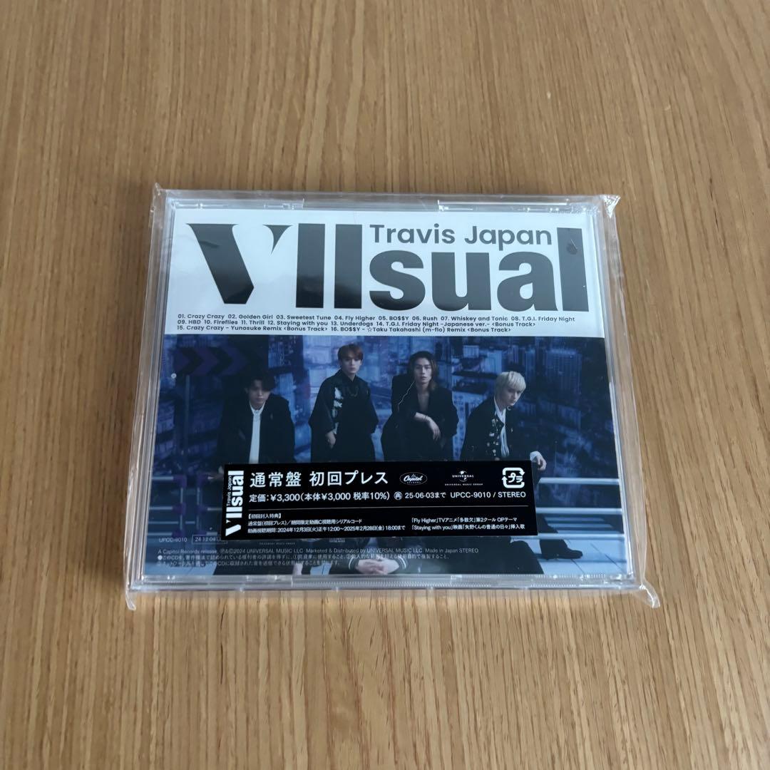 Travis Japan VIIsual 初回T盤、初回J盤、初回プレス