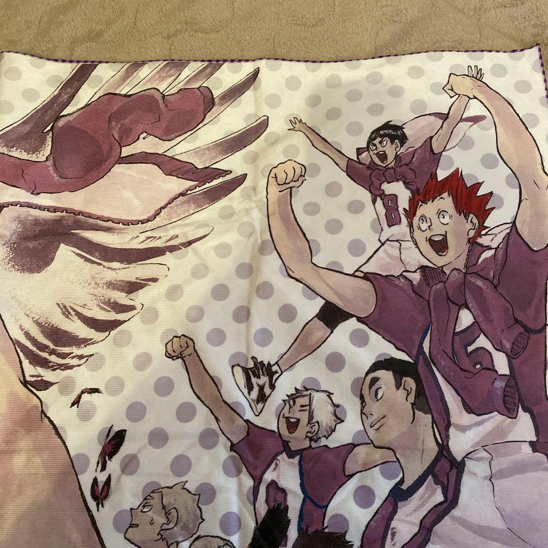 白鳥沢　BIGタオル　ビッグタオル　ハイキュー　牛島　天童　五色　21巻　表紙