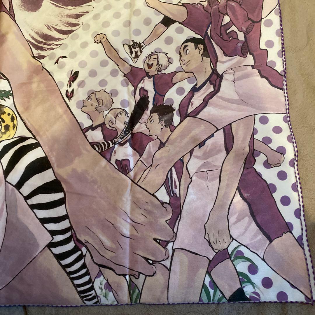 白鳥沢　BIGタオル　ビッグタオル　ハイキュー　牛島　天童　五色　21巻　表紙