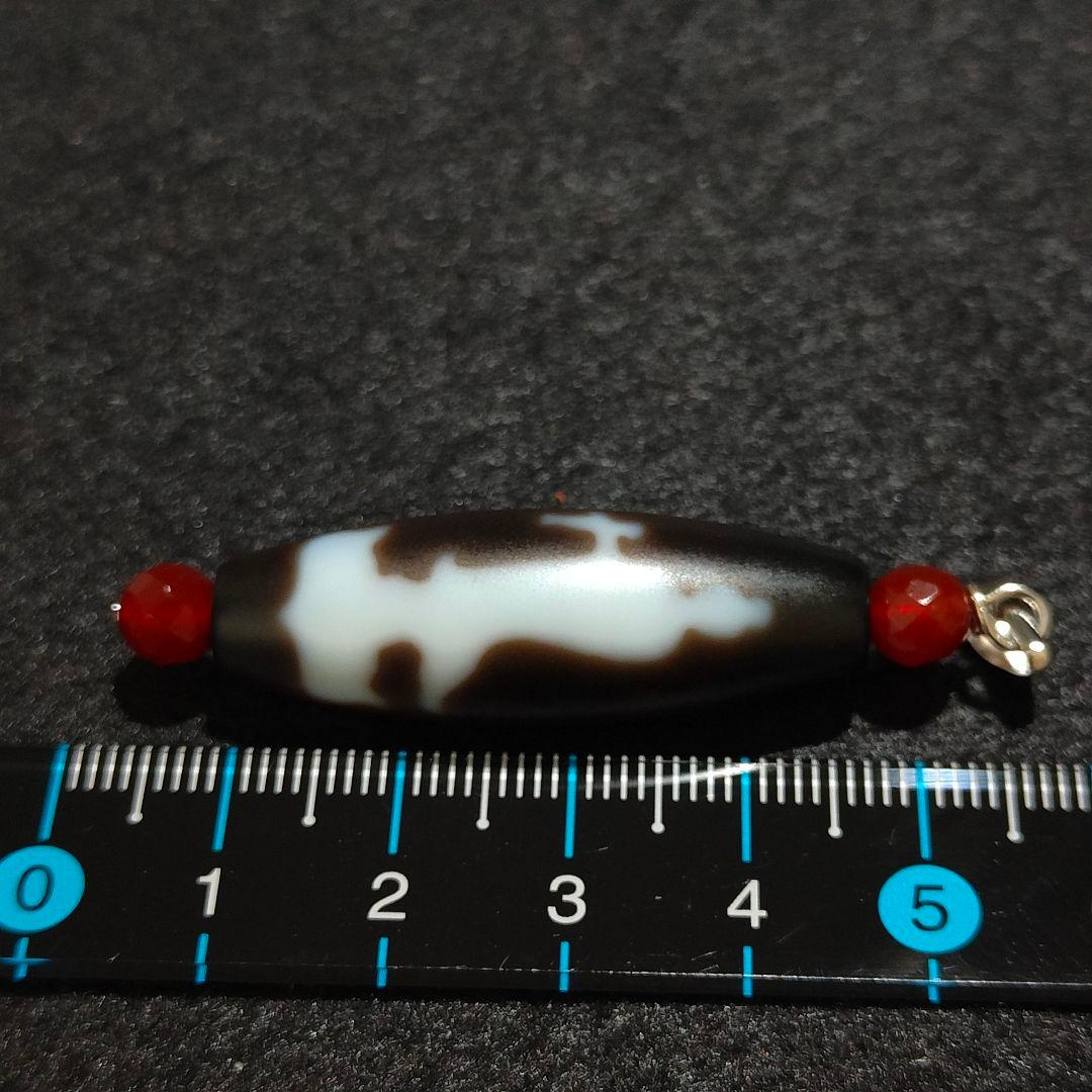 25 レア物　観音様　裏に天然の目玉　天珠　天然石　御守り　浄化　魔除け　龍神