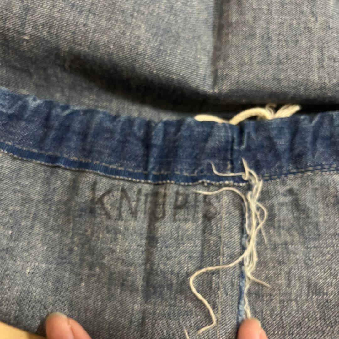 ヴィンテージ デニム ランドリーバッグ