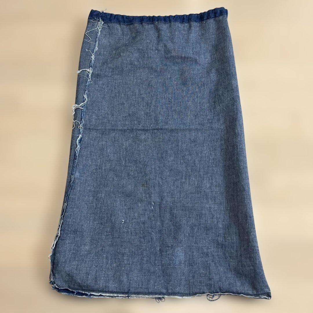 ヴィンテージ デニム ランドリーバッグ