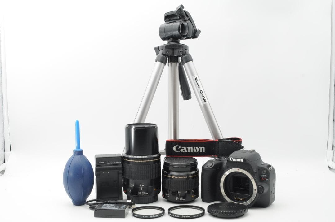 ▲新品級④▲三脚付き▲ Canon EOS Kiss x9 ダブルレンズ