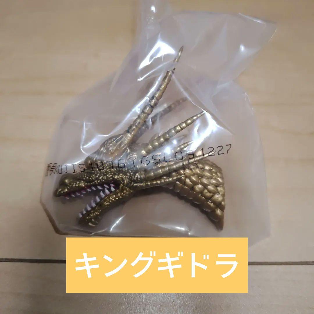 一番くじ ゴジラ　大怪獣列伝　F賞　モンスターヘッドマグネット　６種コンプリート