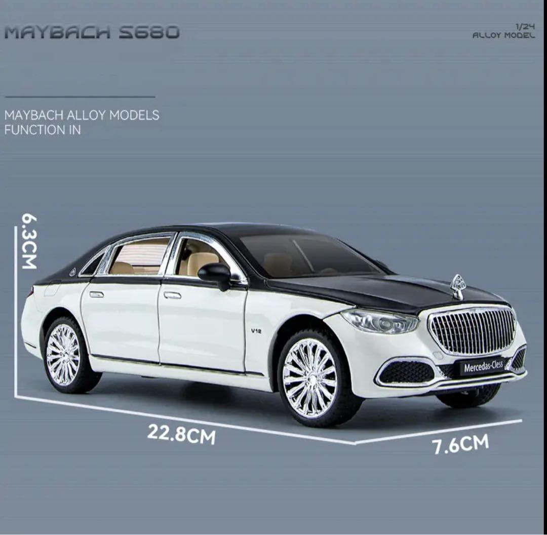 メルセデス・マイバッハS680 ミニカー モデルカー