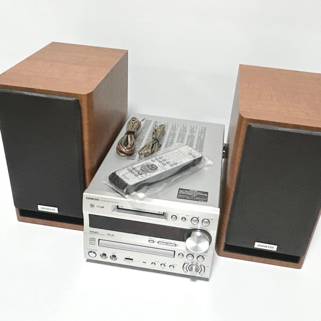 【リモコン付き】ONKYO FR-N7XX CD/MD チューナーアンプシステム