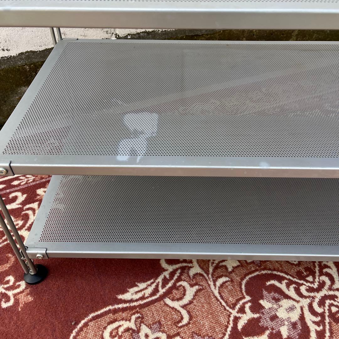 無印良品 MUJI ◾️3段 ユニットシェルフ 整理棚 テレビ台 オーディオラック